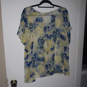 Apt 9 2x sheer blouse